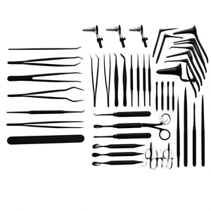 Tympanoplasty Instrument <b>Set</b> For Otology and Micro Ear Surgery Black Coated Class I ENT Micro Ear Instruments - Product Image 1