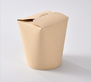 Vente en gros d'emballages en papier de bambou jetables/emballage à emporter en papier de bambou écologique/récipient alimentaire en papier de bambou - Product Image 4