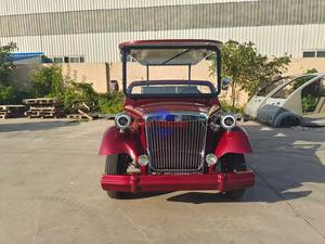 11-Seater Electric <b>Passenger</b> Golf Cart — New Luxury Retro-Style Vehicle with 72V 5kW AC System, Designed for Tourist Attractions - Product Image 4