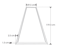 Blouson lumineux led oled 48W, 295x1195mm, 1x4ft, panneau d'éclairage