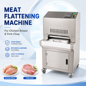 Presse à viande automatique pour amincir les côtelettes de porc, poitrines de poulet, schnitzels et steaks, avec épaisseur réglable - Product Image 4