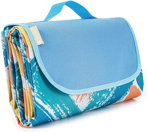 Couverture de pique-nique isotherme pliable personnalisée |   Sac isotherme imperméable et anti-sable avec logo personnalisé |   Directement de l'usine - Product Image 3