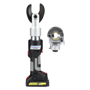 EK-300CZ/40C Battery-Powered Hydraulic Crimping <b>Tool</b> - Straight Handle Cable Crimper and Cutting Dual-Function EK-300CZ/40C Elec - Product Image 1