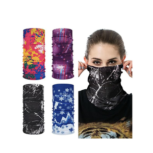 Penutup Leher Anti UV Pelindung Matahari Bahan Sutra Es, Masker Wajah Bandana Tabung, Penutup Leher Nyaman - Product Image 2