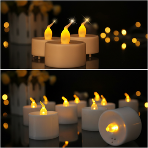 Batteria candele Led Tealight <span class=keywords><strong>candela</strong></span> Velas Led scatola decorazione per la casa giallo luce o colore cambia <span class=keywords><strong>candela</strong></span> senza fiamma - Product Image 3