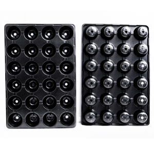 Trous ronds 21 24 32 50 72 98 105 128 200 288 alvéoles en plastique épaissi plateau de semis <span class=keywords><strong>pour</strong></span> la germination des légumes et des fleurs - Product Image 1