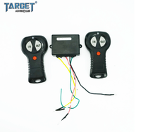 Nuevo Control Remoto Inalámbrico Universal de 12V para Auto, Juego de Transmisor Eléctrico de 2 Piezas con 1 Año de Garantía para Bote UTV