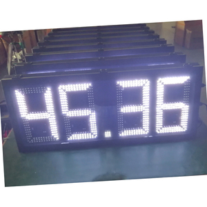 Módulo de 7 segmentos led/placa pcb led 8 número/estação de gás led