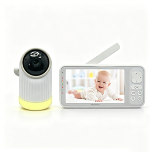 KT-522T 5 Inch <b>IPS</b> Baby Monitor 720P WiFi App Control Pan Tilt Zoom Rechargeable Battery Privacy Mode Wholesale OEM - Product Image 1