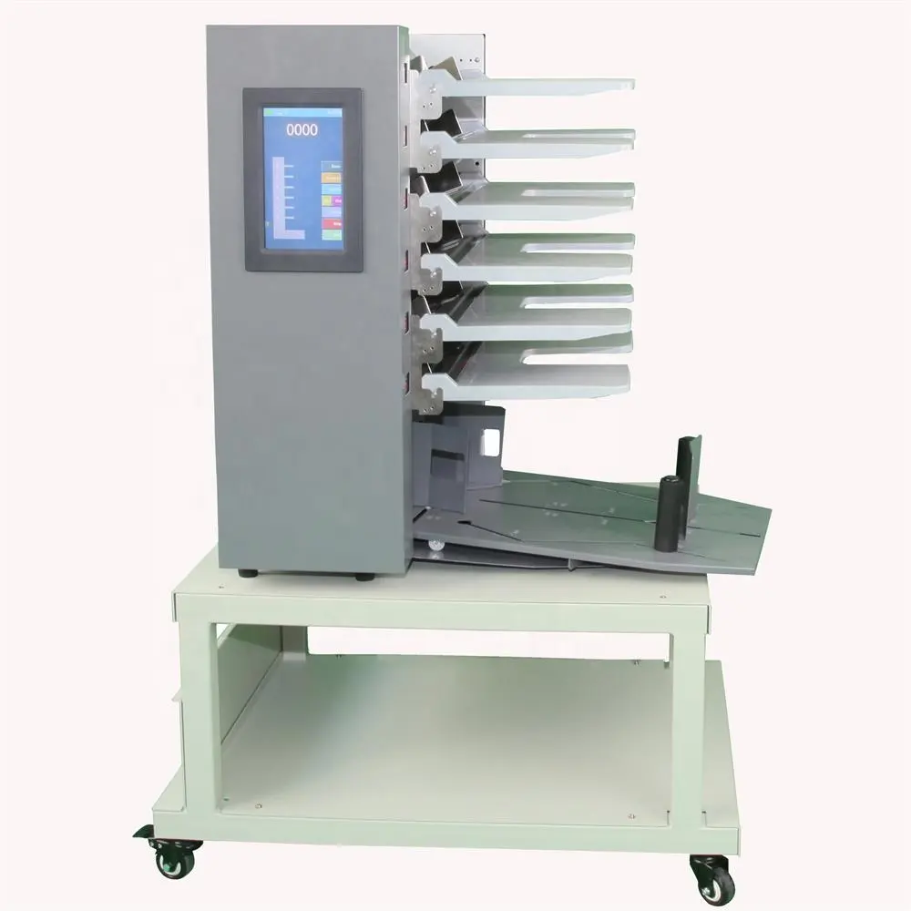 プロの生産ライン6ビントレイ自動化紙照合収集機