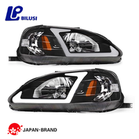Phares LED DRL Bilusi JDM pour Honda Civic 1999-2000 EK EJ, compatible avec les véhicules conduits à gauche