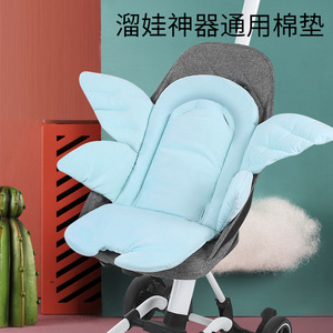 Cojín de asiento para niños, carrito de cochecito, accesorios de colchón suave, alfombrilla, forro <span class=keywords><strong>universal</strong></span> para bebé, cochecito - Product Image 3