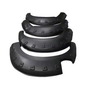 Accesorios Exteriores para Auto, Guardabarros Negros de ABS Modificados para Camioneta Isuzu D-max 2012 en Adelante - Product Image 1