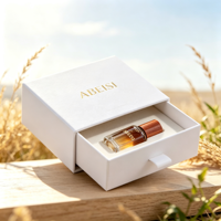 Botol Parfum Kaca Mewah 10ml dengan Leher Crimp, Logo Kustom Mini Display