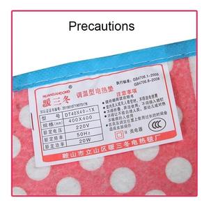 Tappetino riscaldante per animali da compagnia stufetta letto corpo cane gatto inverno scaldamani tappeto peluche coperta elettrica 40/60cm 220V - Product Image 3