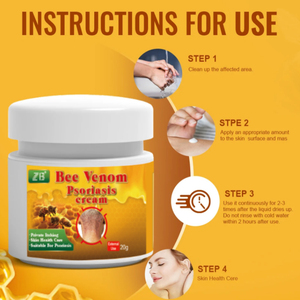 ZB <span class=keywords><strong>Eczéma</strong></span> Baume Antibactérien Crème Antiprurigineuse À Base De Plantes Érythème Prurit Dermatite Démangeaisons Psoriasis Pommade 20g - Product Image 4