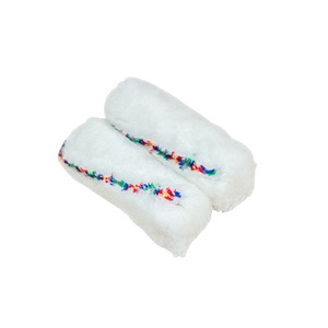 Cotton <b>Thread</b> Paint Roller Brush Head 4 Inch Multicolored 12mm Bristle Length Strip Shape Building Materials Painting <b>Tool</b> - Product Image 3
