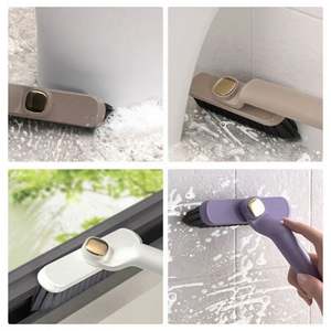 Brosse de nettoyage électrique rotative à 360 degrés pour les fentes, poils en nylon, PP blanc, écologique, pour salle de bain, toilettes, douche, sol, carrelage - Product Image 4