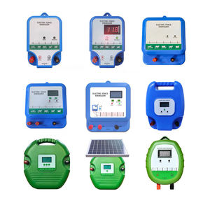 Électrificateur de clôture électrique étanche ultra-fort alimenté par panneau solaire, portée de 10km, batterie au lithium intégrée - Product Image 5
