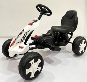 Nuevo paseo en coches niños carreras juguete sólido niños volante bicicleta niños Juguetes Coche cuatro ruedas <span class=keywords><strong>Pedal</strong></span> Go Kart batería coche para niños - Product Image 6
