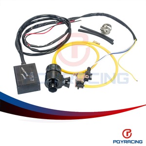 POYRACING Soupape de décharge diesel externe (Wastegate) réglable pour 4 cylindres, pour mise à niveau et rétrofit, ajustement universel, en aluminium - Product Image 1