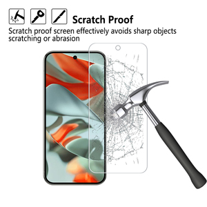2 gói Chất lượng cao cho Google <span class=keywords><strong>Pixel</strong></span> 9 Pro XL bảo vệ màn hình rõ ràng 9H Tempered Glass với ống kính máy ảnh - Product Image 4