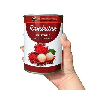 Rambutan Enlatado Premium Internacional Kim Minh en Almíbar, 560g Peso Neto, Listo para Comer - Product Image 6