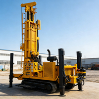 Machine de forage de puits d'eau manuelle à haute vitesse de rotation, mini-machine de forage de puits d'eau, diesel