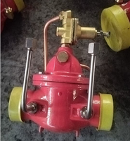 Vanne de réduction de pression en fonte ductile 200X en gros, 3 po, 4 po, 6 po, 8 po, vanne de réduction de pression à rainures