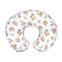 Housses d'oreiller d'allaitement multifonctionnelles pour bébé, support d'alimentation et de position ventrale, lavables
