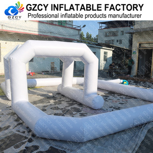 Pista de Carreras Inflable GZCY para Exteriores, Pista de PVC Inflable Personalizada para Niños, Fácil de Instalar, Uso Comercial - Product Image 6
