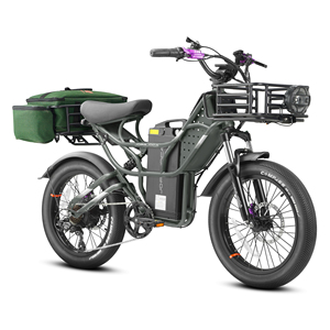 Eahora Cupidon <span class=keywords><strong>Cargo</strong></span>-Vélo électrique électrique de 1000W pour adulte, vélo tout-terrain hybride, avec livraison gratuite, stock en UE - Product Image 4