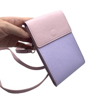 Tas Kacamata Ungu dan Kantong Dompet Aksesori Kacamata Kacamata Crossbody