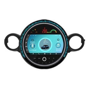 เครื่องเล่นเพลง9นิ้วสำหรับรถยนต์หน้าจอสัมผัสแอนดรอยด์เครื่องเล่นดีวีดีวอลคอมม์สำหรับ R55ขนาดเล็ก R56 R58 R60 F56 F58 2007-2016 - Product Image 6