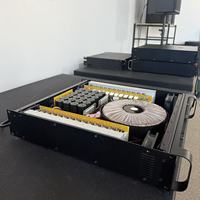 Amplificateur audio professionnel BRJ CA20 classe H 1200W 2 canaux, récepteur stéréo 2U pour montage en rack, pour système de sonorisation extérieur