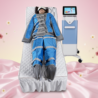 Vêtements de masseur, combinaison de drainage lymphatique à pression d'air pour le corps entier, design multi-sections pour différentes morphologies