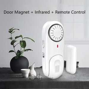 Bouton de sonnette étanche pour la maison avec prises EU/US/UK, 100 - 250V, sonnette sans fil auto-alimentée - Product Image 6