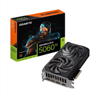Carte graphique GIGABYTE GeForce RTX 5060Ti WINDFORCE 8G, nouvelle carte graphique de jeu pour ordinateur de bureau avec ventilateur MXM, GDDR7 28000MHz
