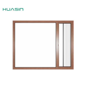 <span class=keywords><strong>Ventanas</strong></span> de Madera Revestidas de Aluminio con Sistema de Cierre Suave Estándar Canadiense 2025, Personalizadas al por Mayor de Huasin - Product Image 2