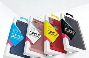 Boîte en carton blanc avec fenêtre transparente, gaufrage et doublure en mousse – Vietnam pour boîte mobile haut de gamme certifiée - Product Image 2