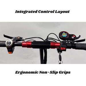 Scooter Fácil de Usar para Adolescentes y Adultos con Aceleración Suave, Pantalla LCD Remota, DW-XS-M5, Manillar Ajustable - Product Image 4