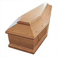 Ataúd de Madera de Paulownia Europea, Directo de Fábrica, Certificado FSC, Exportación, Ataúd Funerario Personalizado