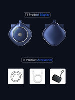 Traducteur vocal portable avec deux microphones, 137+ langues, traduction hors ligne, réduction du bruit, haut-parleur 40 mm 3W, OEM