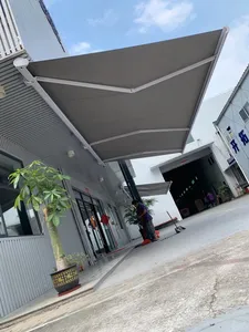 Mái Hiên Bằng Nhôm Có Thể Thu Gọn Toàn Bộ Có Động Cơ Có Đèn LED Mái Hiên Pergola Toldos Cho Sân Hiên - Product Image 5