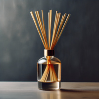 Haute qualité 100ml 150ml 200ml diffuseur de dégradé de couleur bouteilles d'aromathérapie parfum vide bouteilles de parfum pour la maison sérigraphie