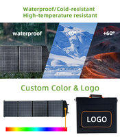 Panneau solaire photovoltaïque mono 100W 250W 300W, panneau solaire portable pliable