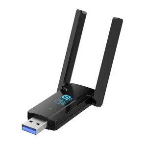 USB 3.0 1800MbpsWifiアダプターデュアルバンド2.4G/5G 802.11AC RTL8812BUワイヤレスアンテナドングルネットワークカード (PCラップトップデスクトップ用)