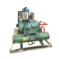 Machine à glace en flocons d'eau de mer Haiyue 5 tonnes, fabriquée en Chine, en acier inoxydable 304L/316L, certifiée CE, pour eau salée, machine à glace marine