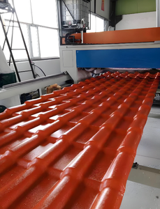 Tuiles de toiture ondulées en <span class=keywords><strong>PVC</strong></span> ASA modernes et traditionnelles, ignifuges, coupe-vent et imperméables, couleurs personnalisées pour hôtels, parcs, villas - Product Image 4