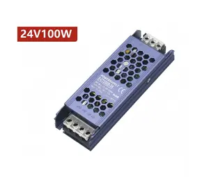 광고 특수 변압기 저전압 24V 라인 전원 공급 장치가있는 24V100W LED 라이트 스트립 모듈